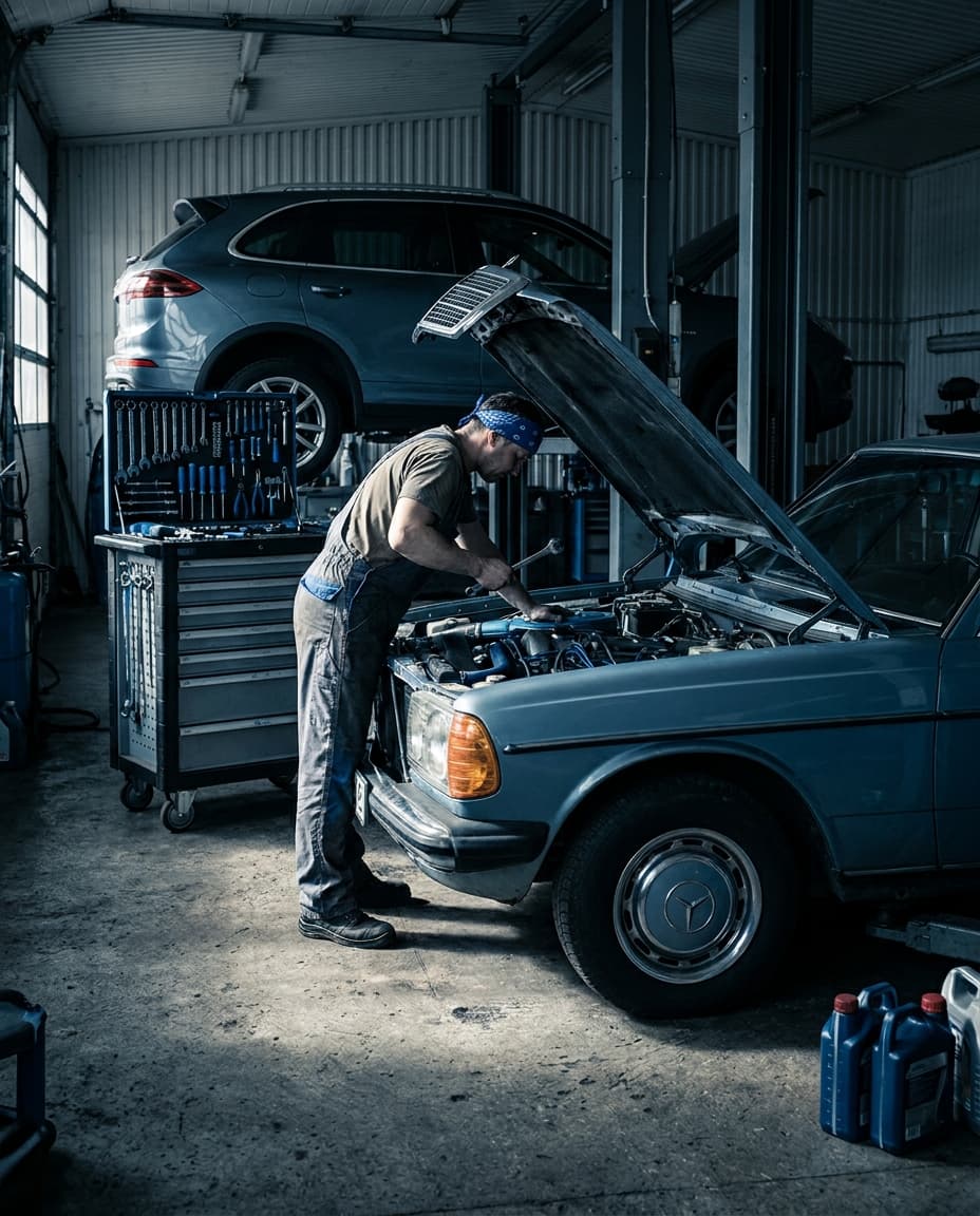 KFZ & Werkstatt – Mechatroniker, Serviceberater und Meister für Werkstatt und Autohaus.